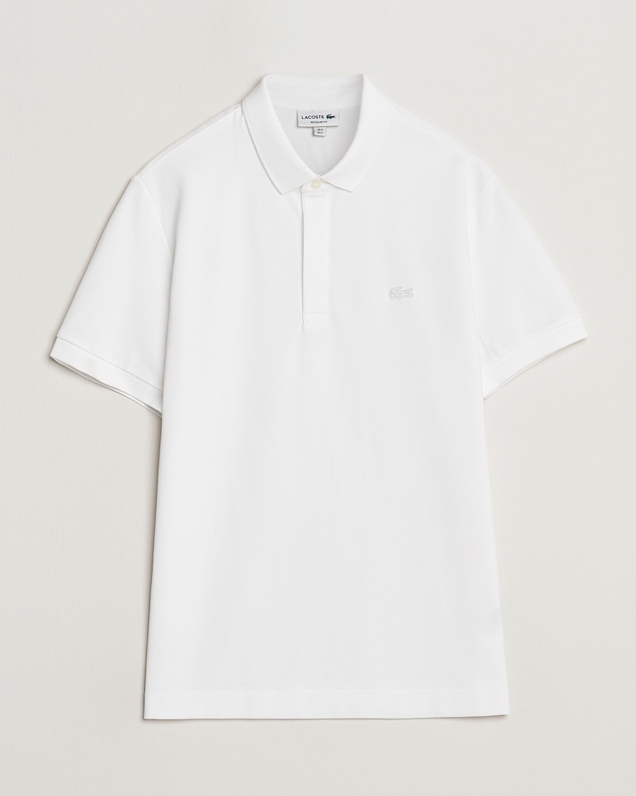 Lacoste Paris Polo Piké White – Weiß