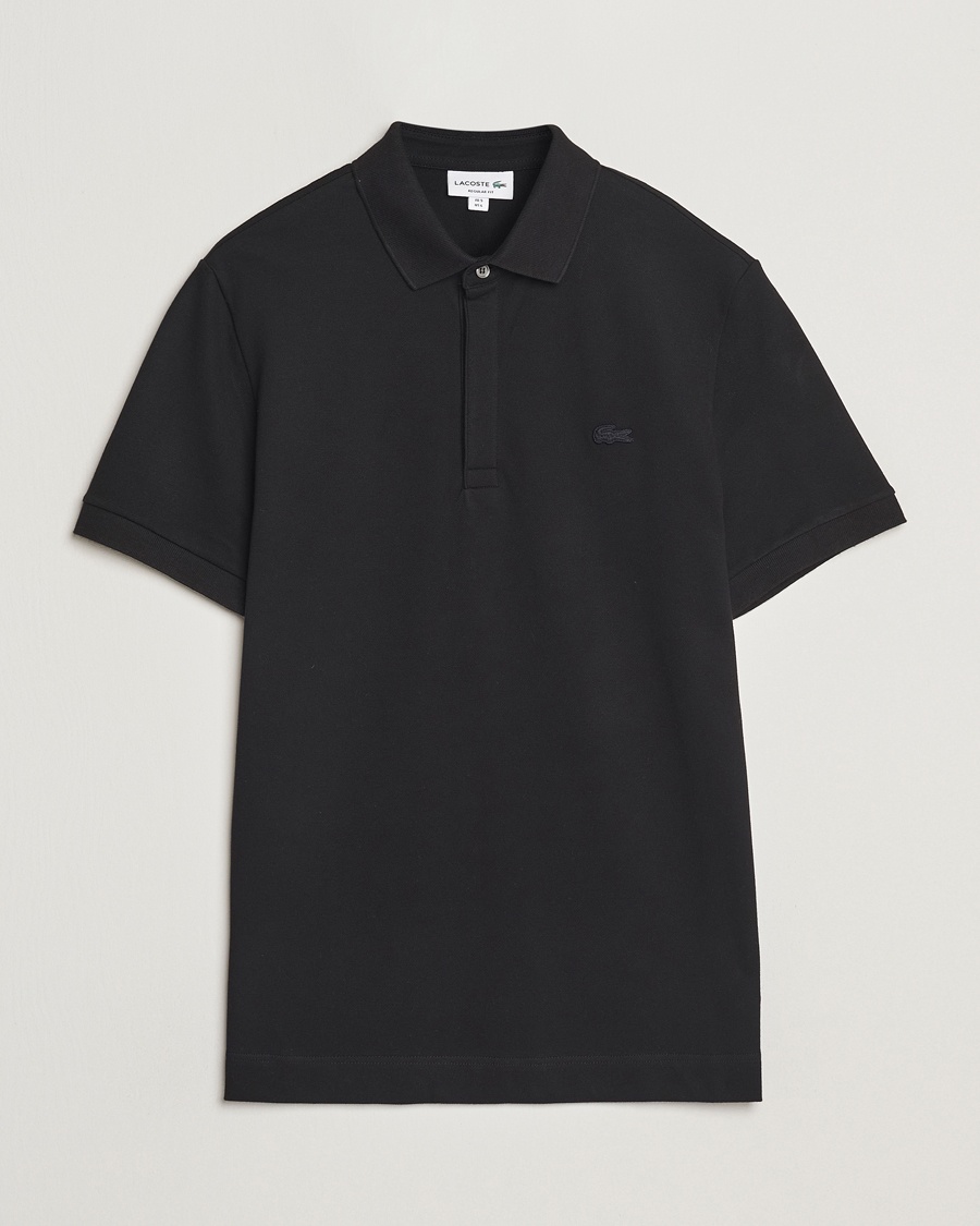 Lacoste Paris Polo Piké Black – Schwarz