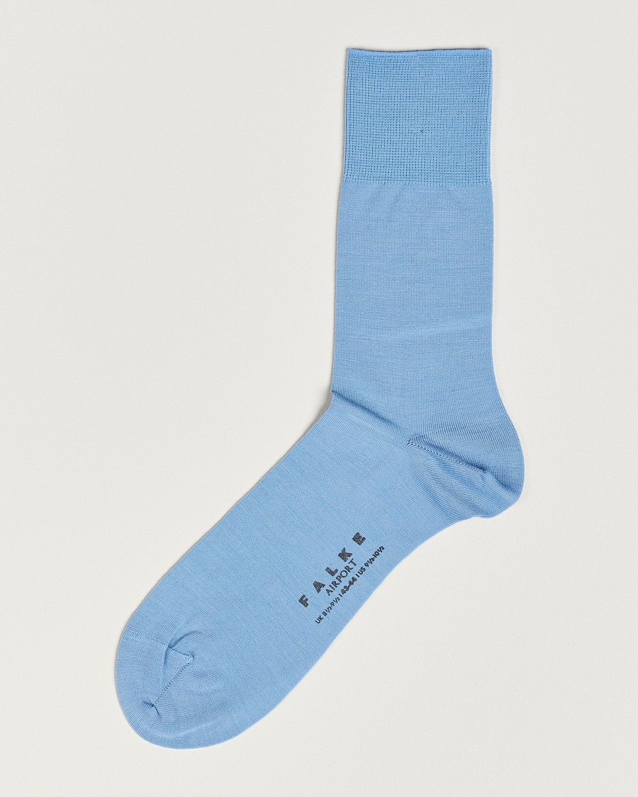 Falke Airport Socks Cornflower Blue – Blau