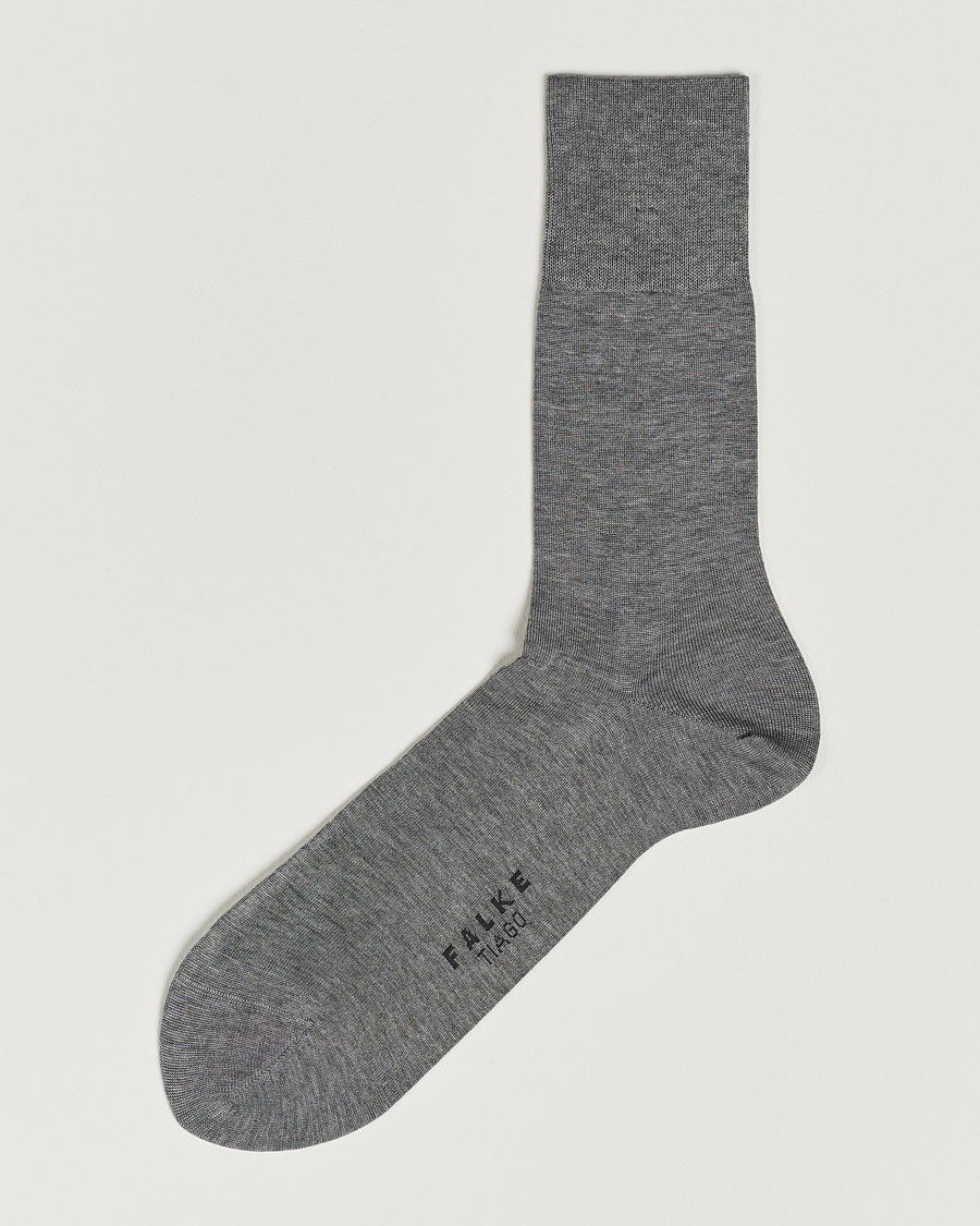 Falke Tiago Socks Light Grey Melange – Grau