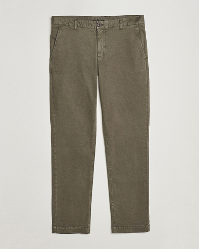 Morris Jeffrey Brushed Chinos Olive – Grün