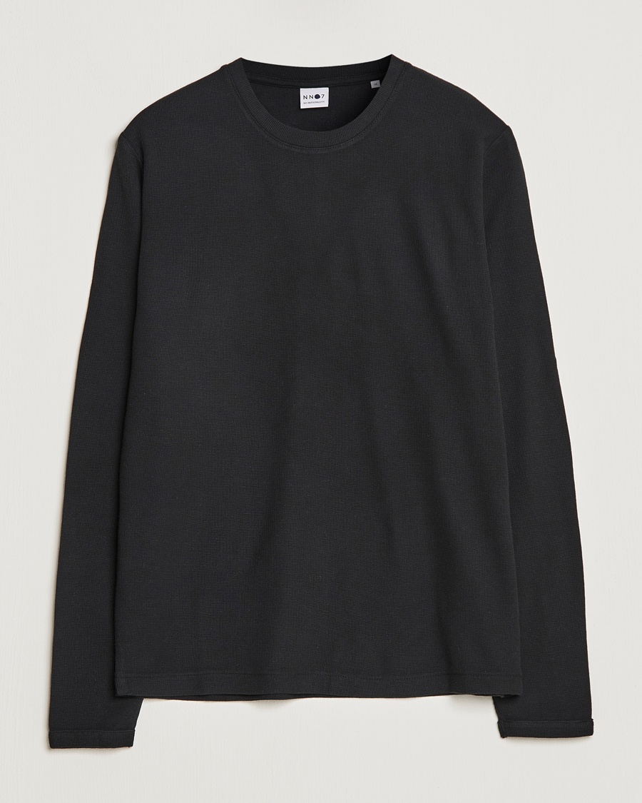 NN07 Clive Knitted Sweater Black – Schwarz