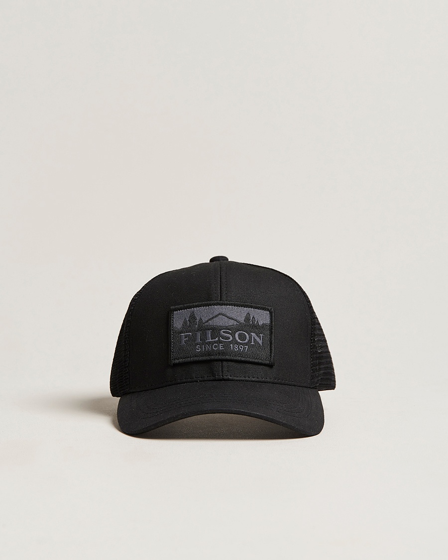 Filson Logger Mesh Cap Black – Schwarz