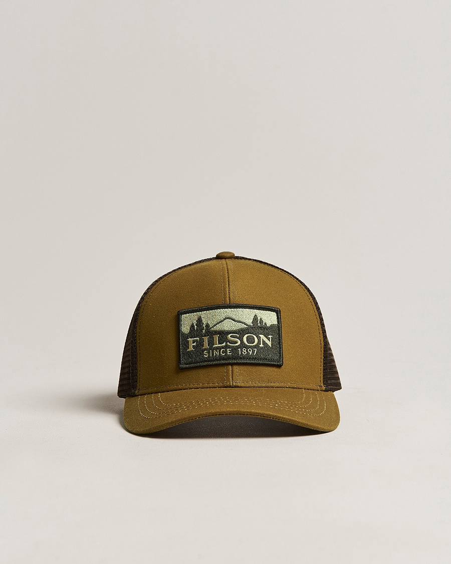 Filson Logger Mesh Cap Dark Tan – Braun