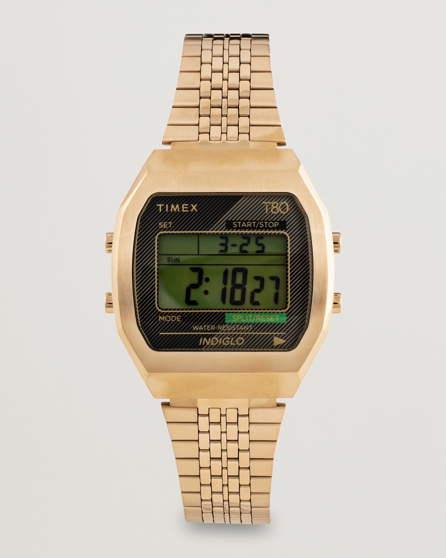 Timex T80 Stainless Steel 36mm Gold – Gold