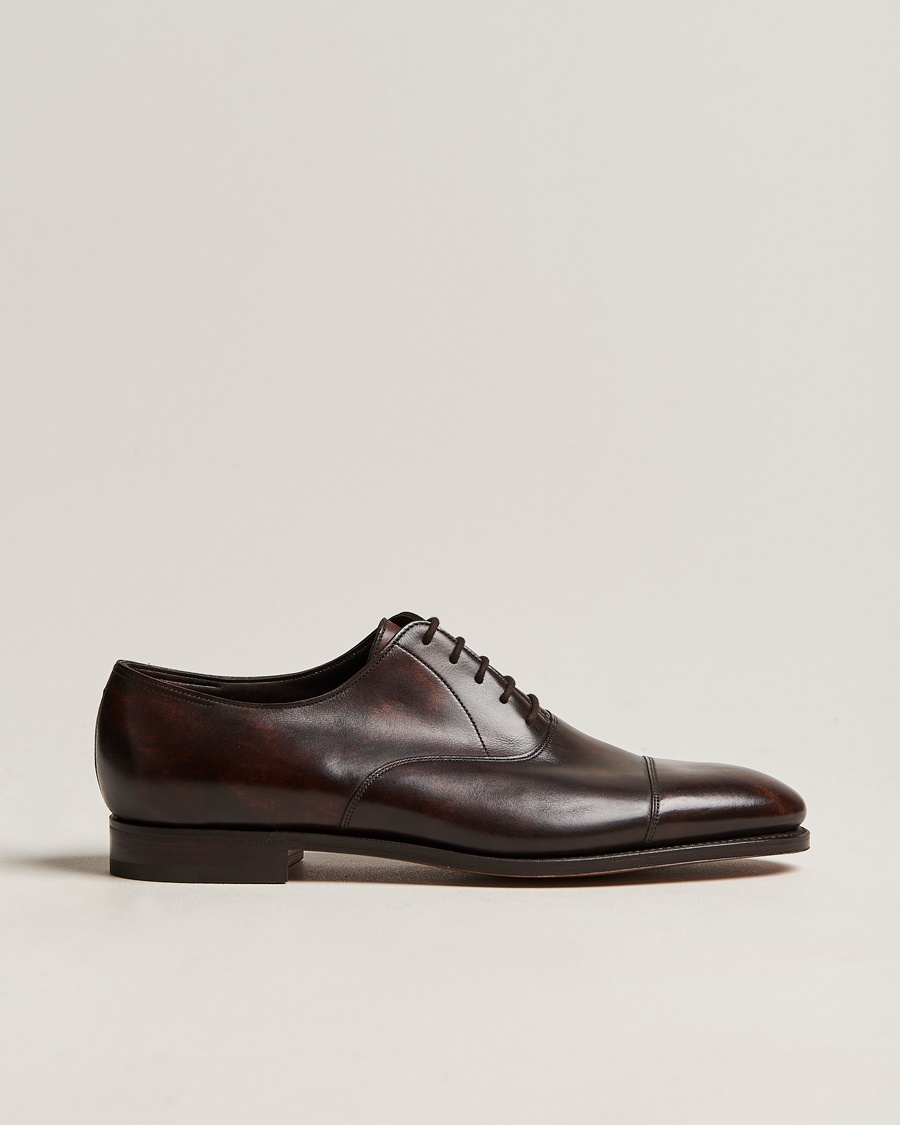 John Lobb City II Oxford Dark Brown Calf – Braun