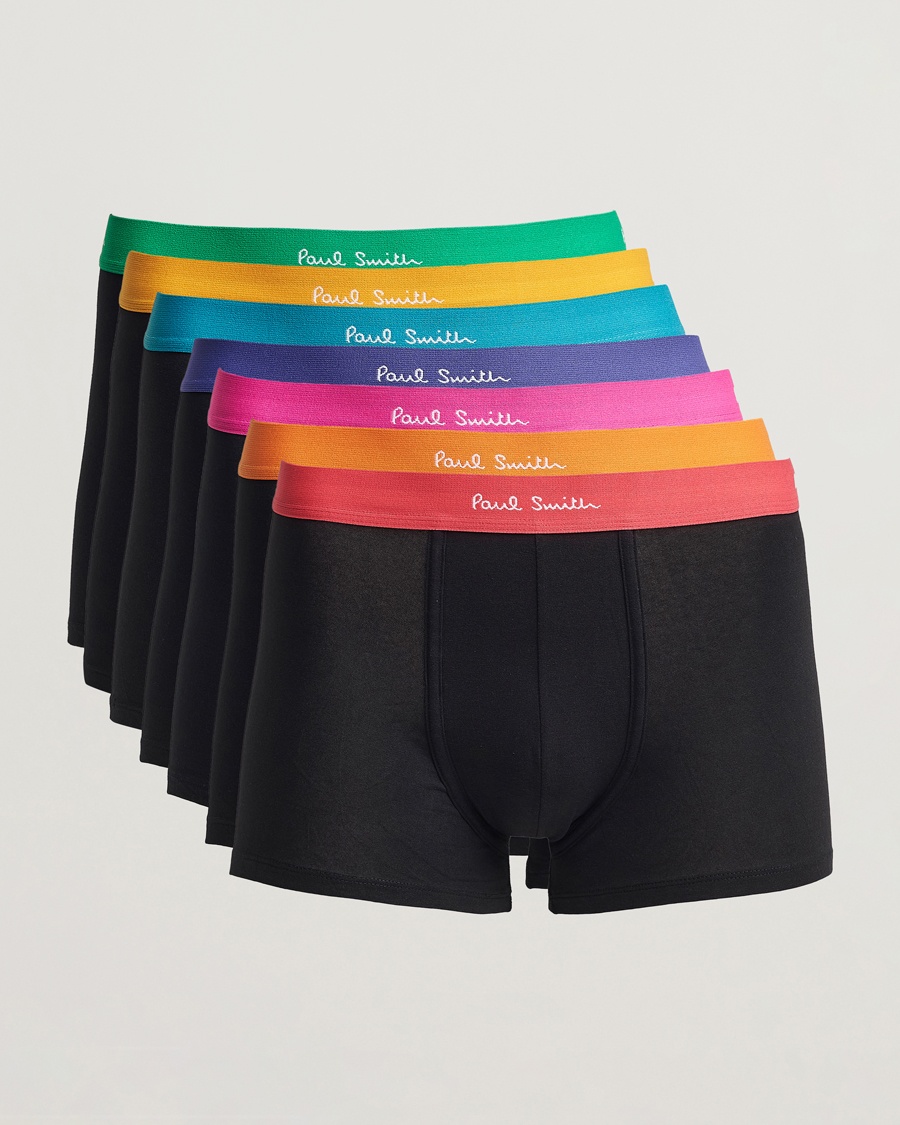 Paul Smith 7-Pack Trunk Black – Schwarz