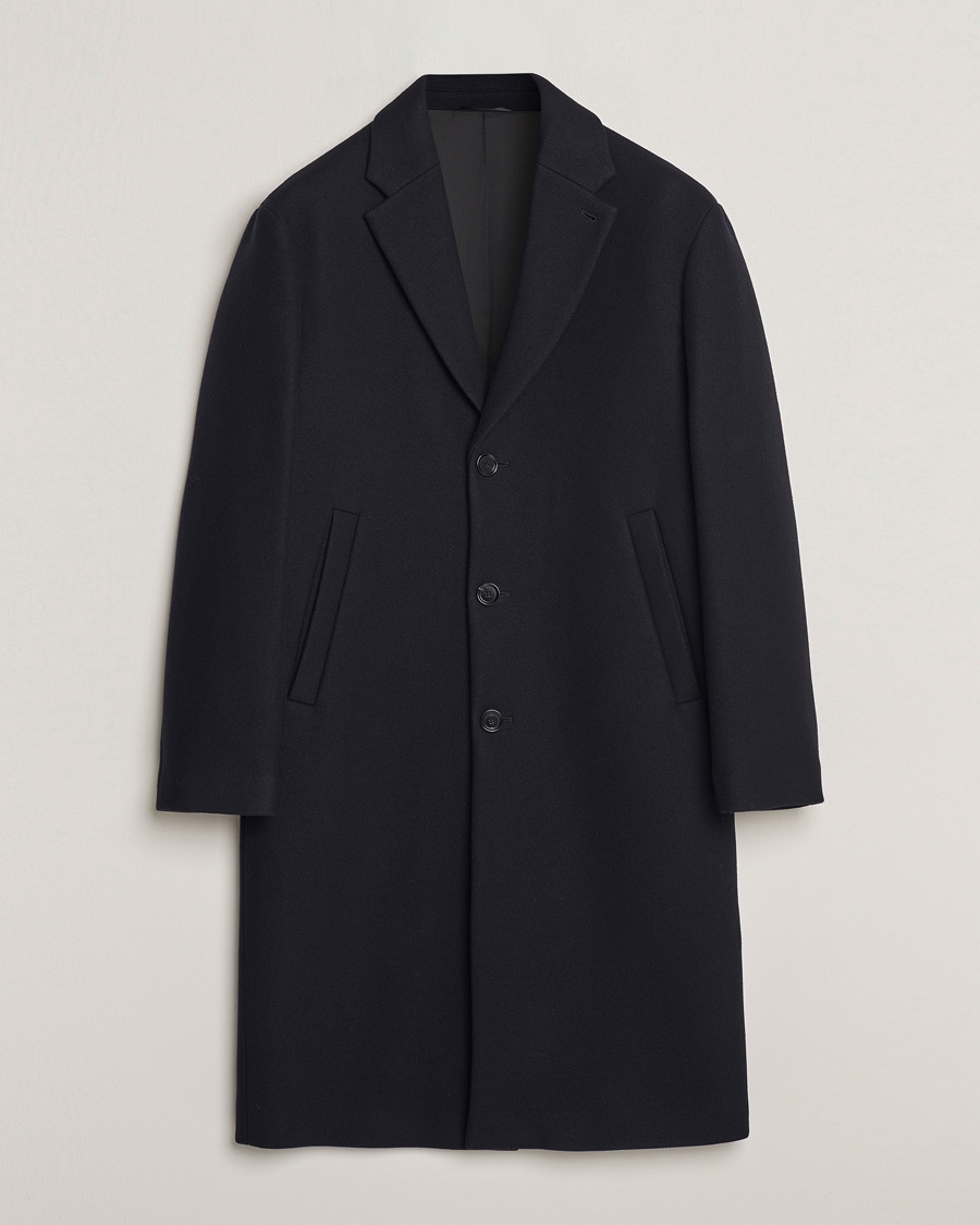 Filippa K London Wool Coat Navy – Blau