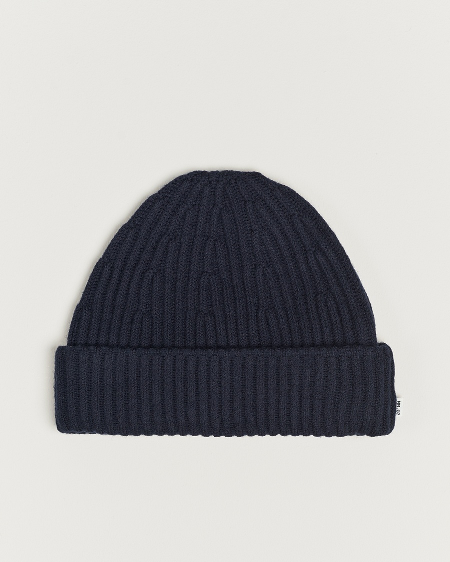 NN07 NN07Wool Rib HatNavy Blue – Blau