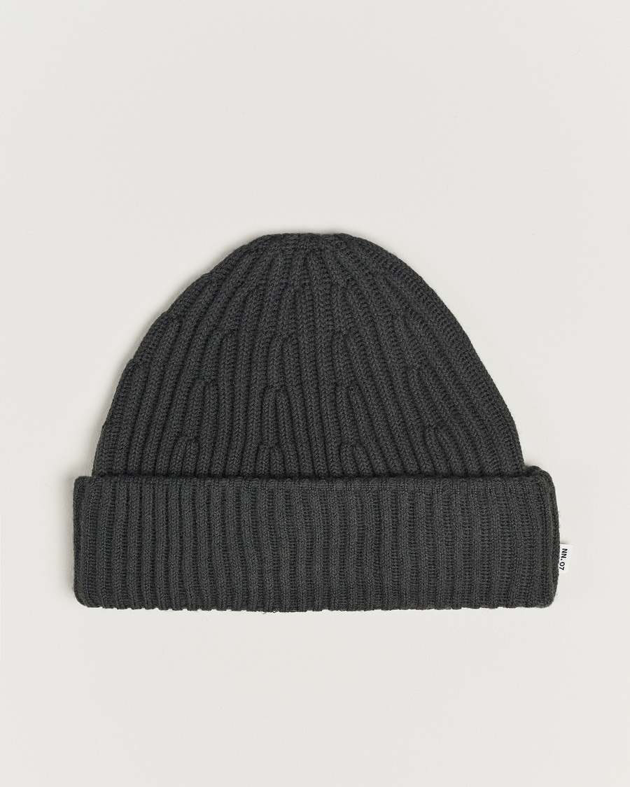NN07 NN07Wool Rib HatDark Army – Grün
