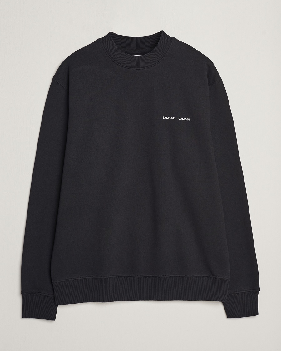 Samsøe Samsøe Norsbro Crew Neck Sweatshirt Black – Schwarz