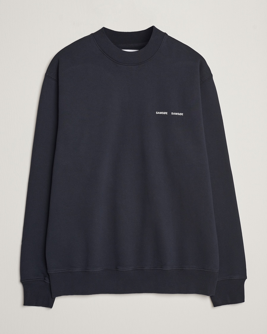 Samsøe Samsøe Norsbro Crew Neck Sweatshirt Sky Captian – Blau