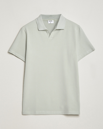 Herren |  | Filippa K | Soft Lycra Polo T-Shirt Green Grey