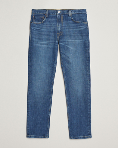  TM005 Tapered Jeans Tom Mid Blue Wash