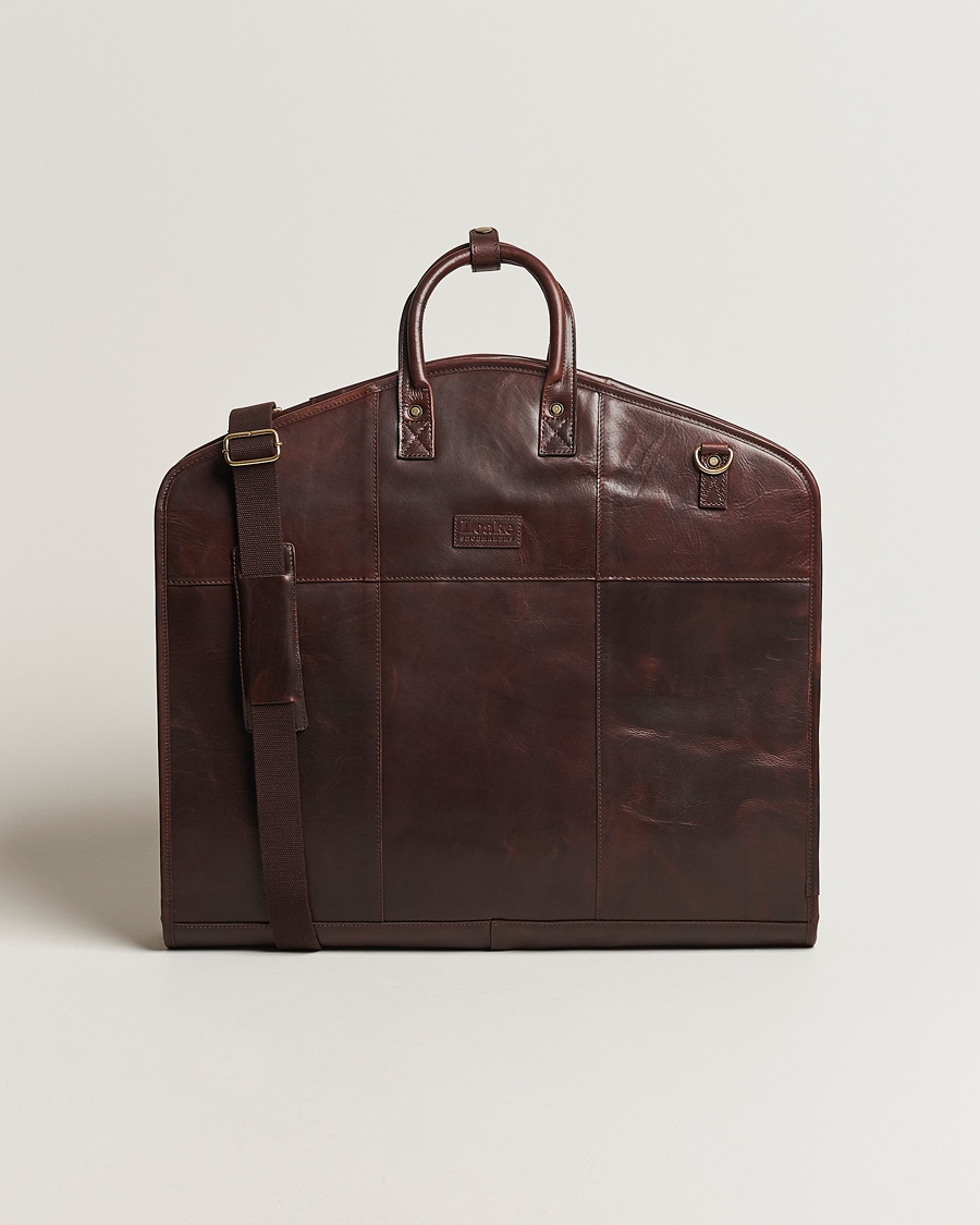 Loake Shoemakers London Leather Suit Carrier Brown – Braun