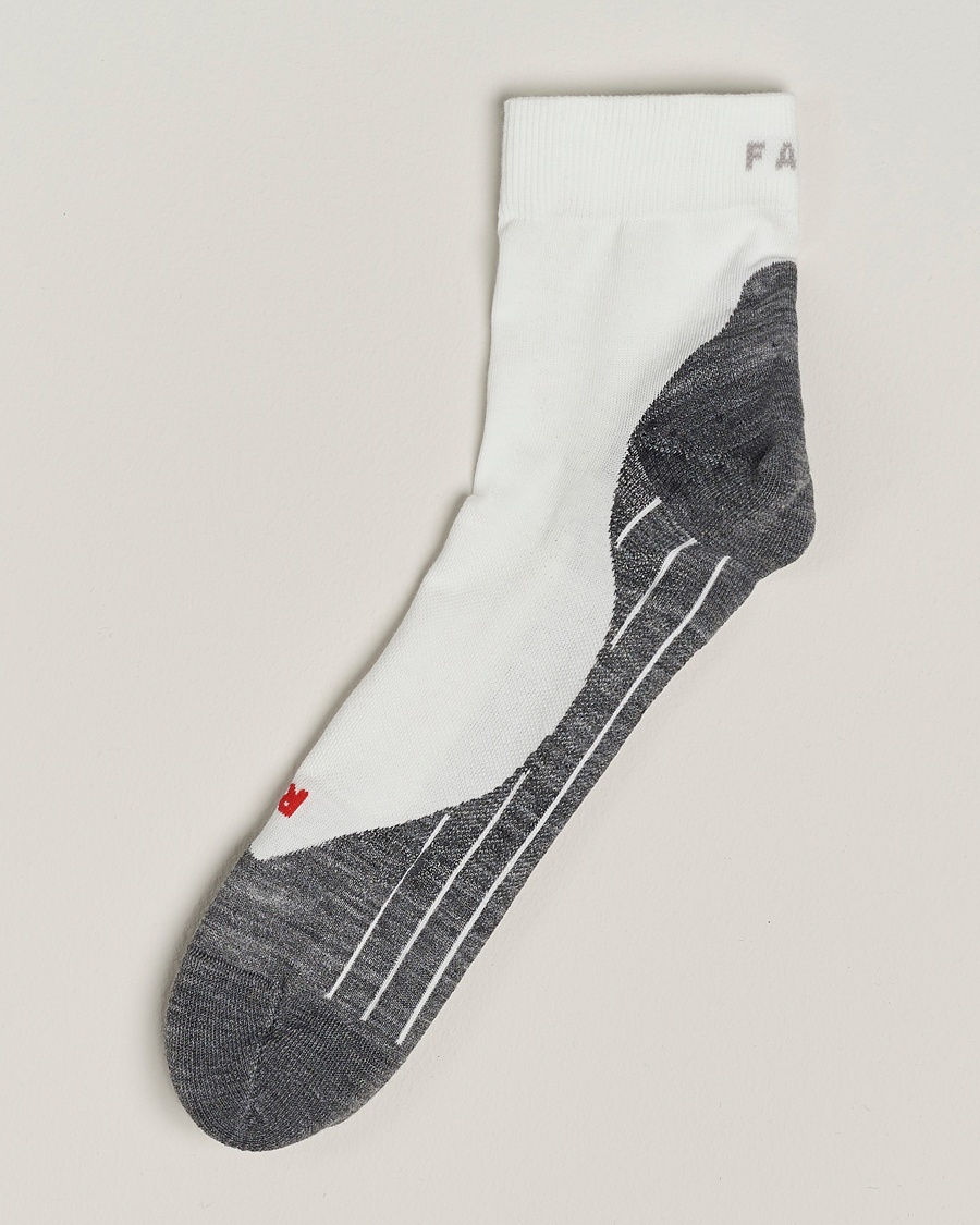 Falke RU4 Endurance Short Running Socks White Mix – Grau