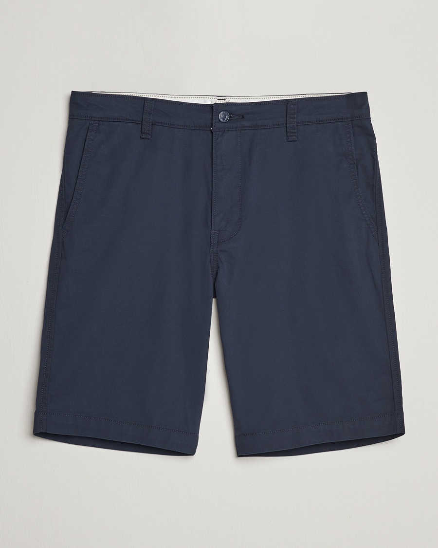 Levi's Garment Dyed Chino Shorts Baltic Navy – Blau
