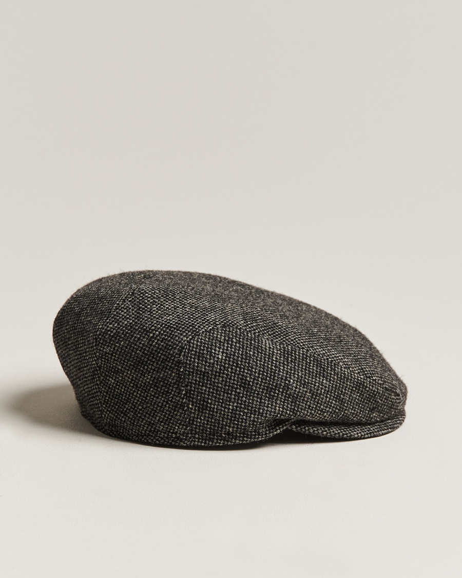 Wigéns Ivy Slim Donegal Wool Dark Grey – Grau