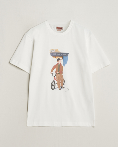 Herren |  | Baracuta | Slowboy Arlington Cotton T-Shirt Off White