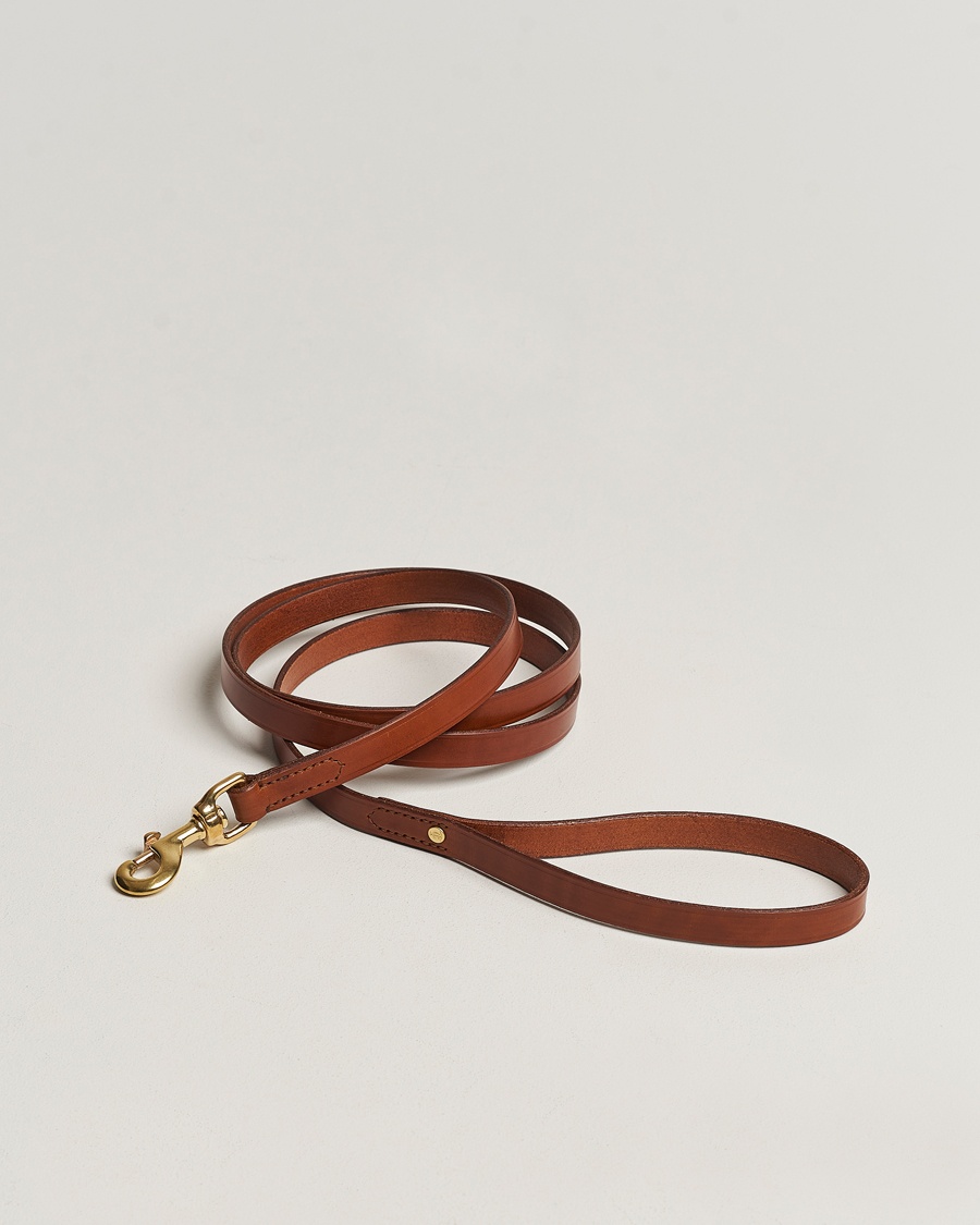 Tärnsjö Garveri Leather Dog Leash Light Brown – Braun