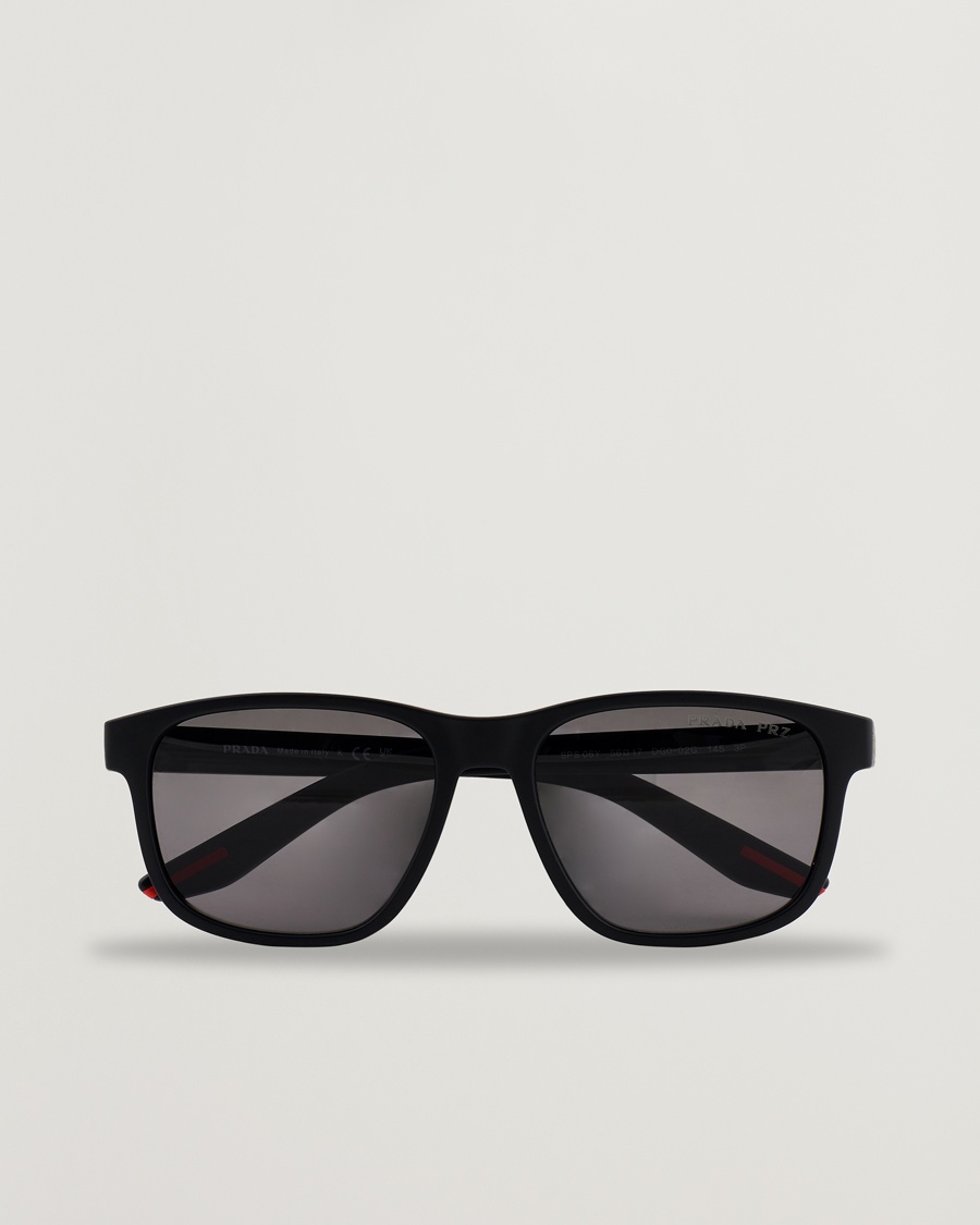 Prada Linea Rossa 0PS 06YS Polarized Sunglasses Black – Schwarz