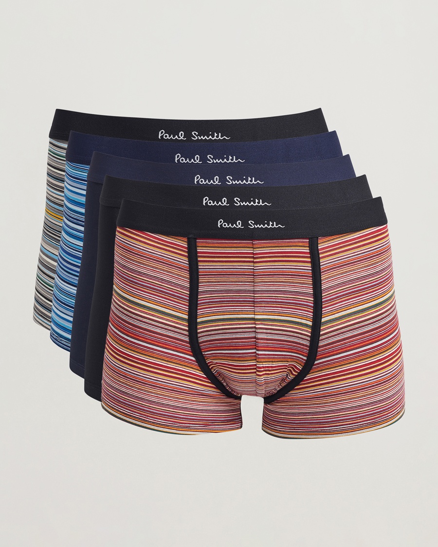 Paul Smith 5-Pack Trunk Signature Stripes – Mehrfarbig
