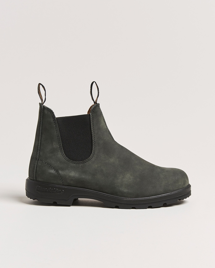 Blundstone 587 Original Leather Chelsea Boot Rustic Black – Schwarz