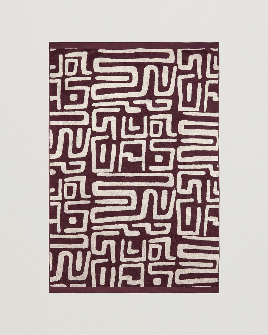 OAS Kalahara Towel Brown/Beige – Beige