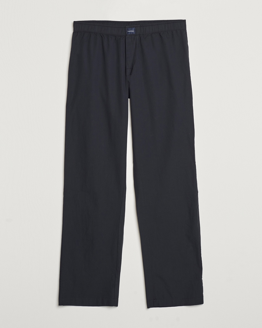 Bread & Boxers Woven Pyjama Pant Dark Navy – Blau