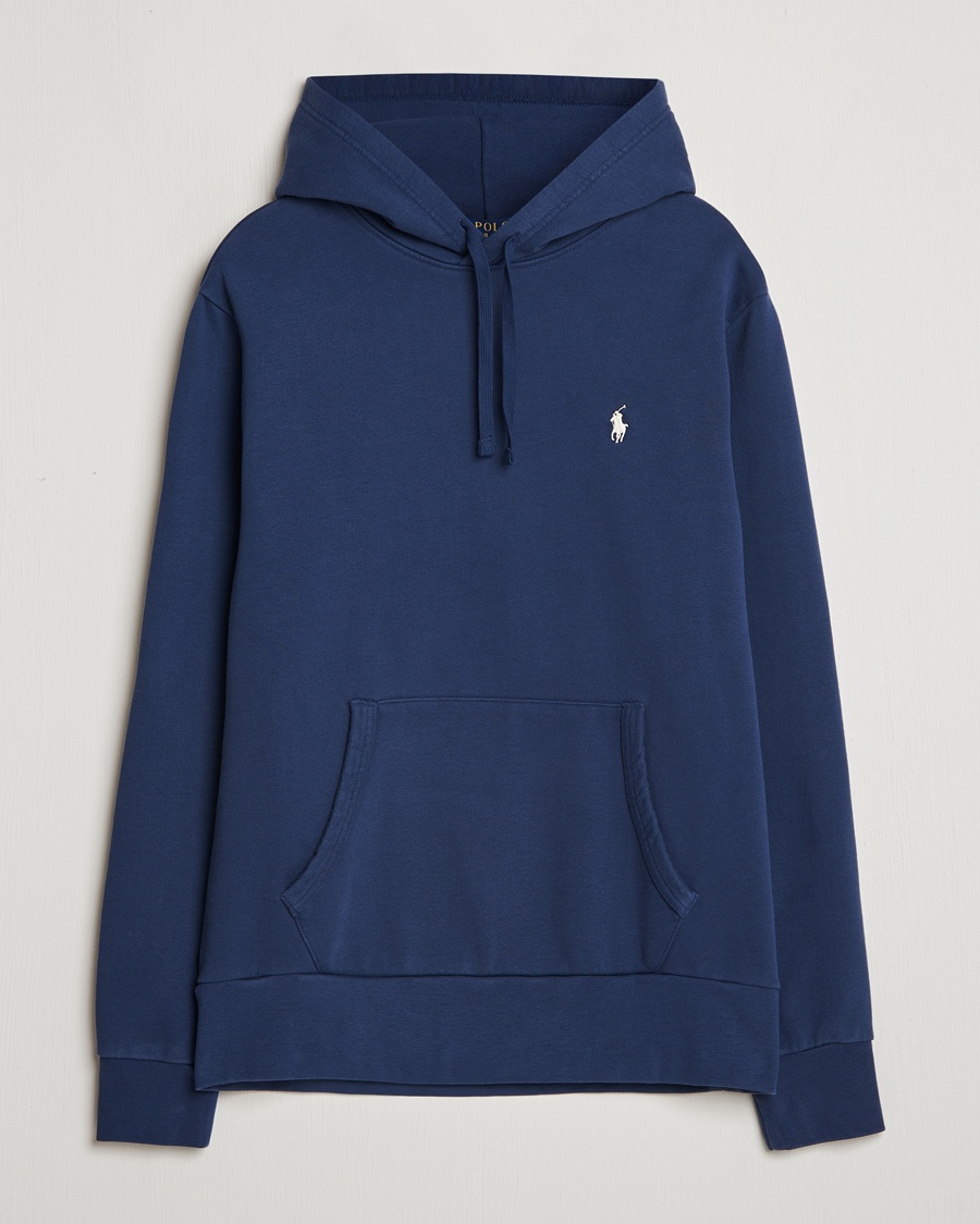 Polo Ralph Lauren Loopback Terry Hoodie Cruise Navy – Blau