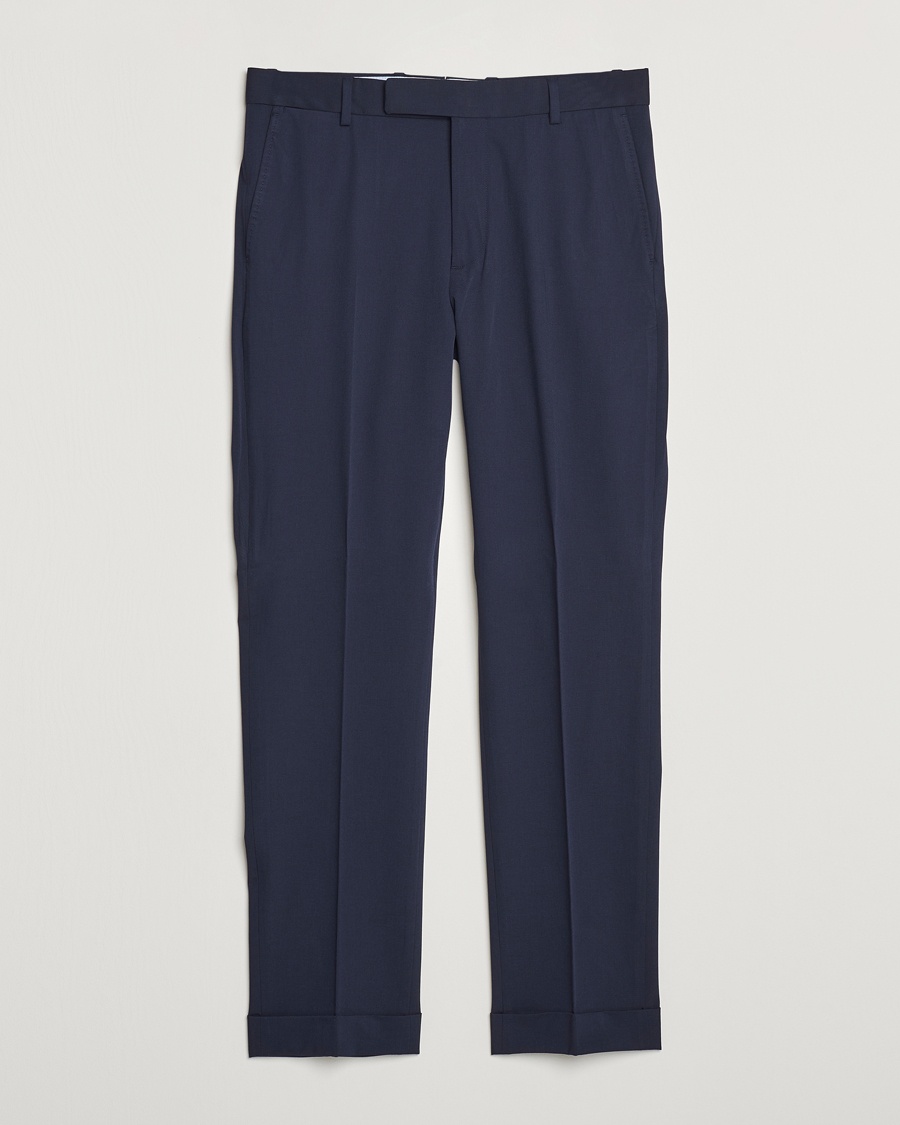 Polo Ralph Lauren Chester Twill Trousers Navy – Blau