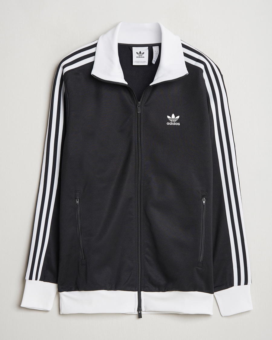adidas Originals Classic Track Jacket Black – Schwarz