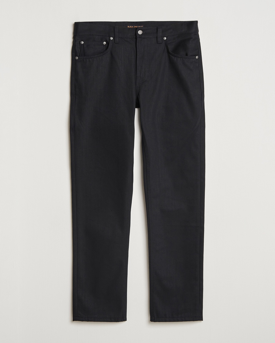 Nudie Jeans Gritty Jackson Jeans Dry Ever Black – Schwarz