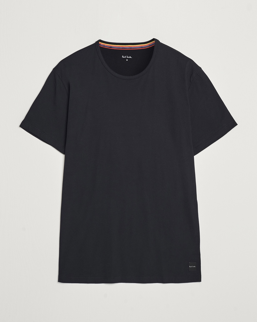 Paul Smith Artist Rib Crew Neck T-Shirt Black – Schwarz