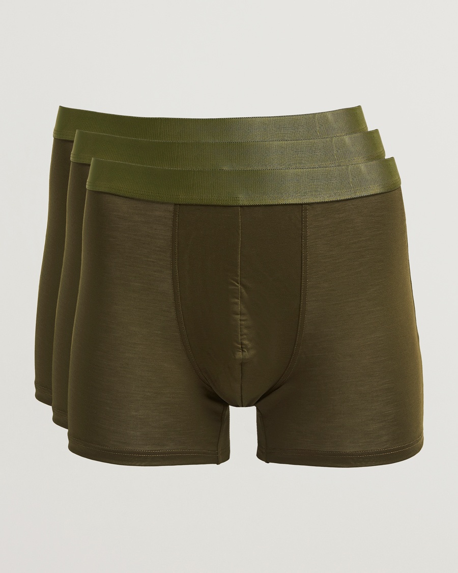 CDLP 3-Pack Boxer Briefs Olive Green – Grün