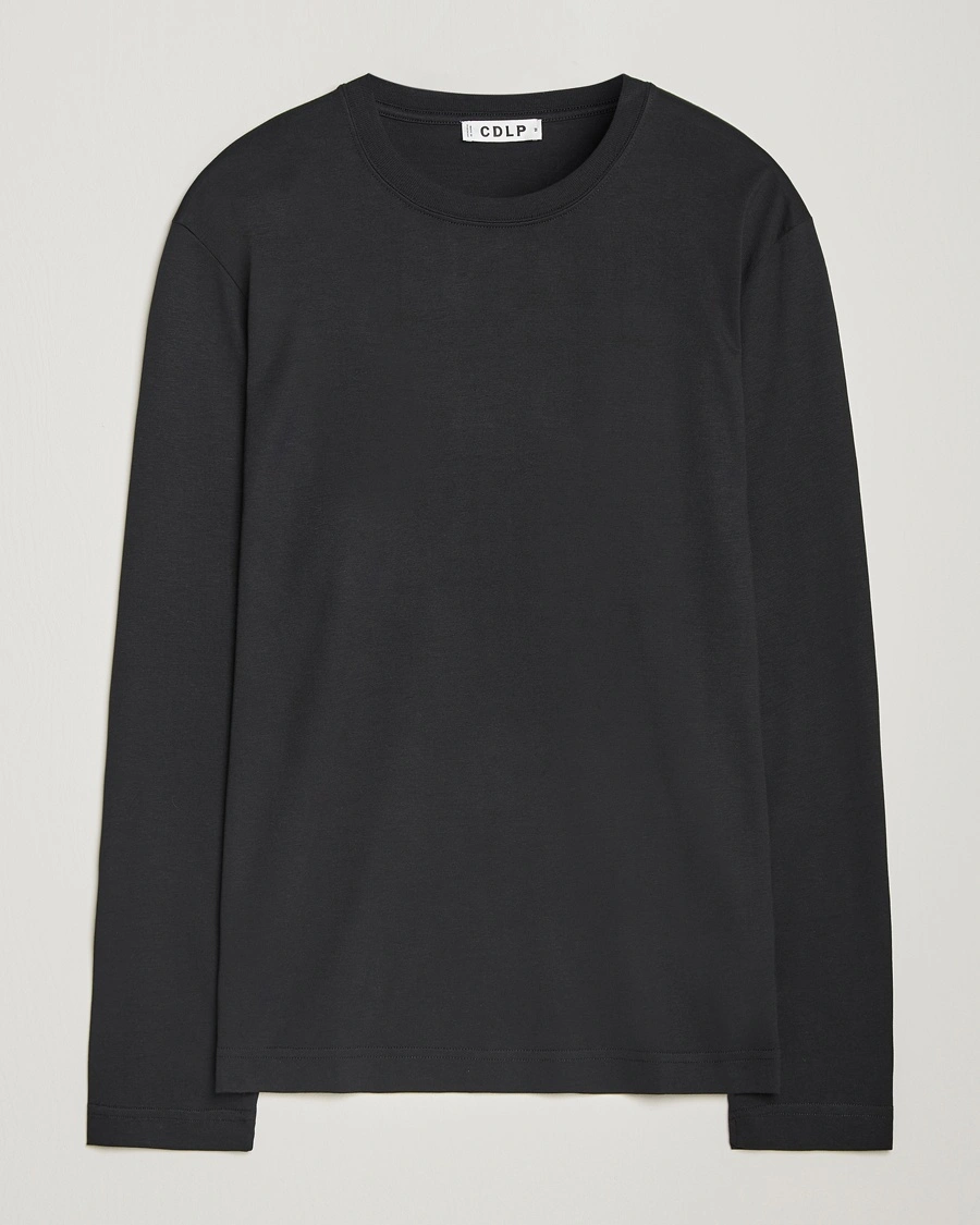 CDLP Midweight Long Sleeve T-Shirt Black – Schwarz