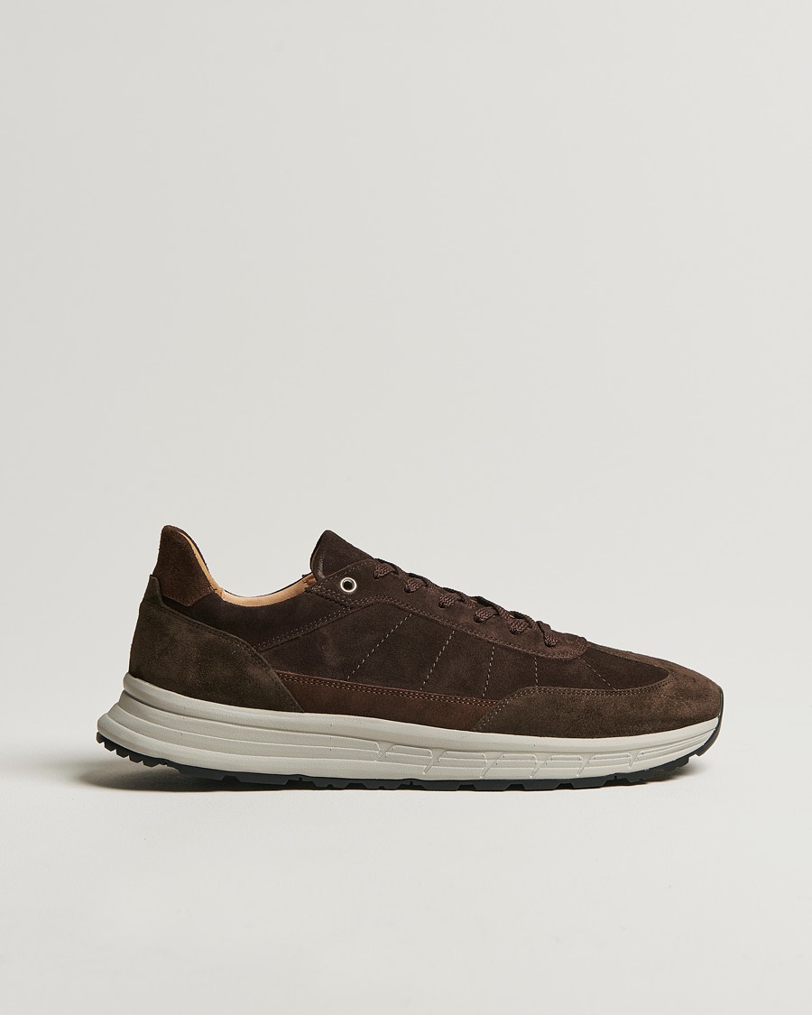 CQP Renna Suede Runner Dark Brown – Braun