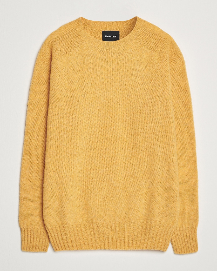 Howlin' Brushed Wool Sweater Blondie – Gelb