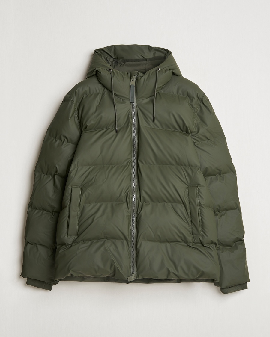 RAINS Alta Puffer Jacket Green – Grün