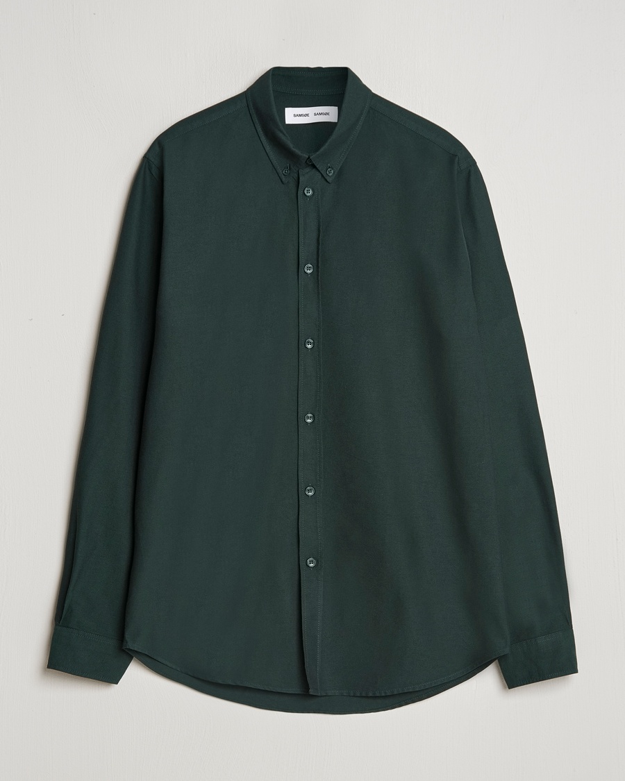 Samsøe Samsøe Saliam Oxford Shirt Darkest Spruce – Grün