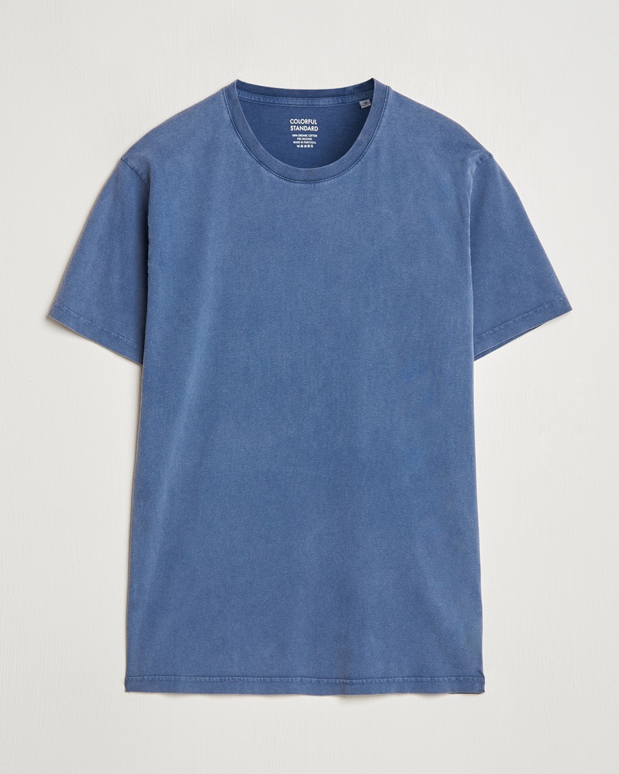 Colorful Standard Classic Organic T-Shirt Neptune Blue – Blau