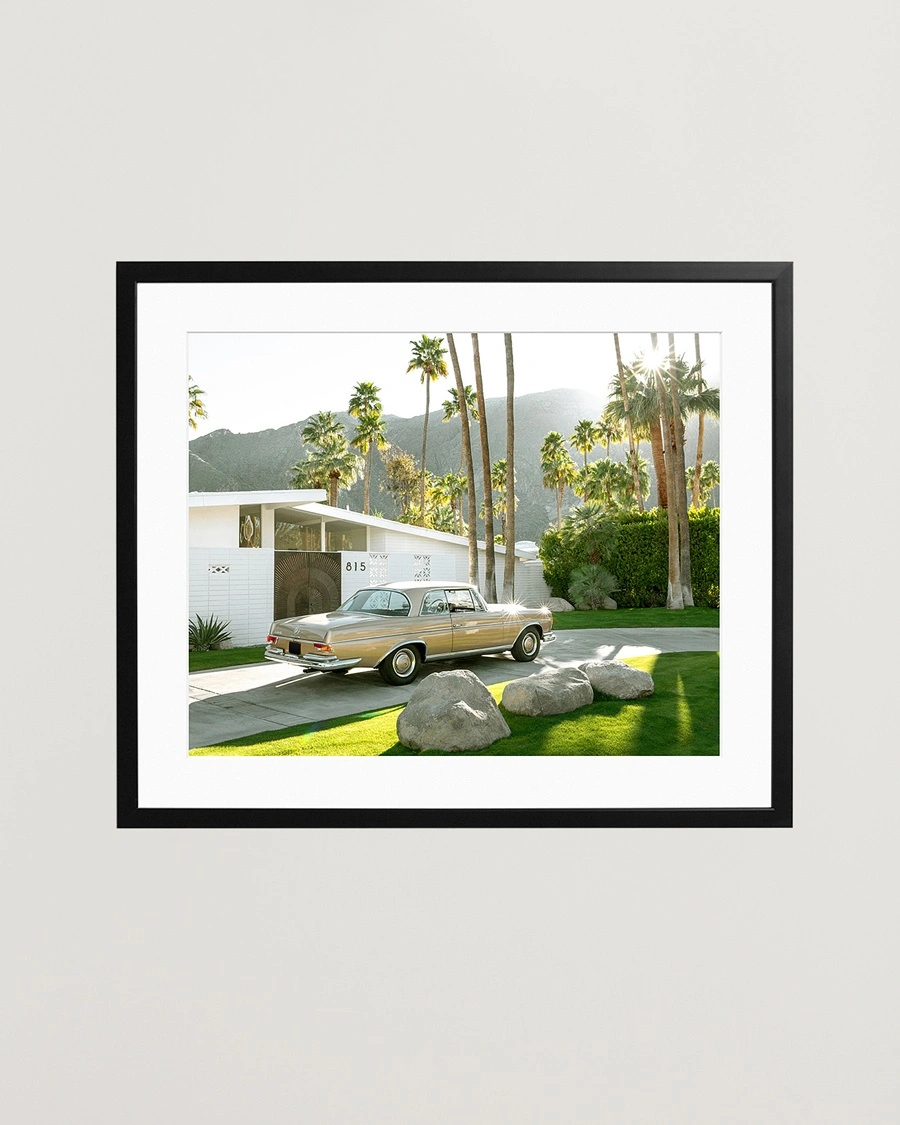 Sonic Editions Framed Mercedes-Benz in Palm Springs