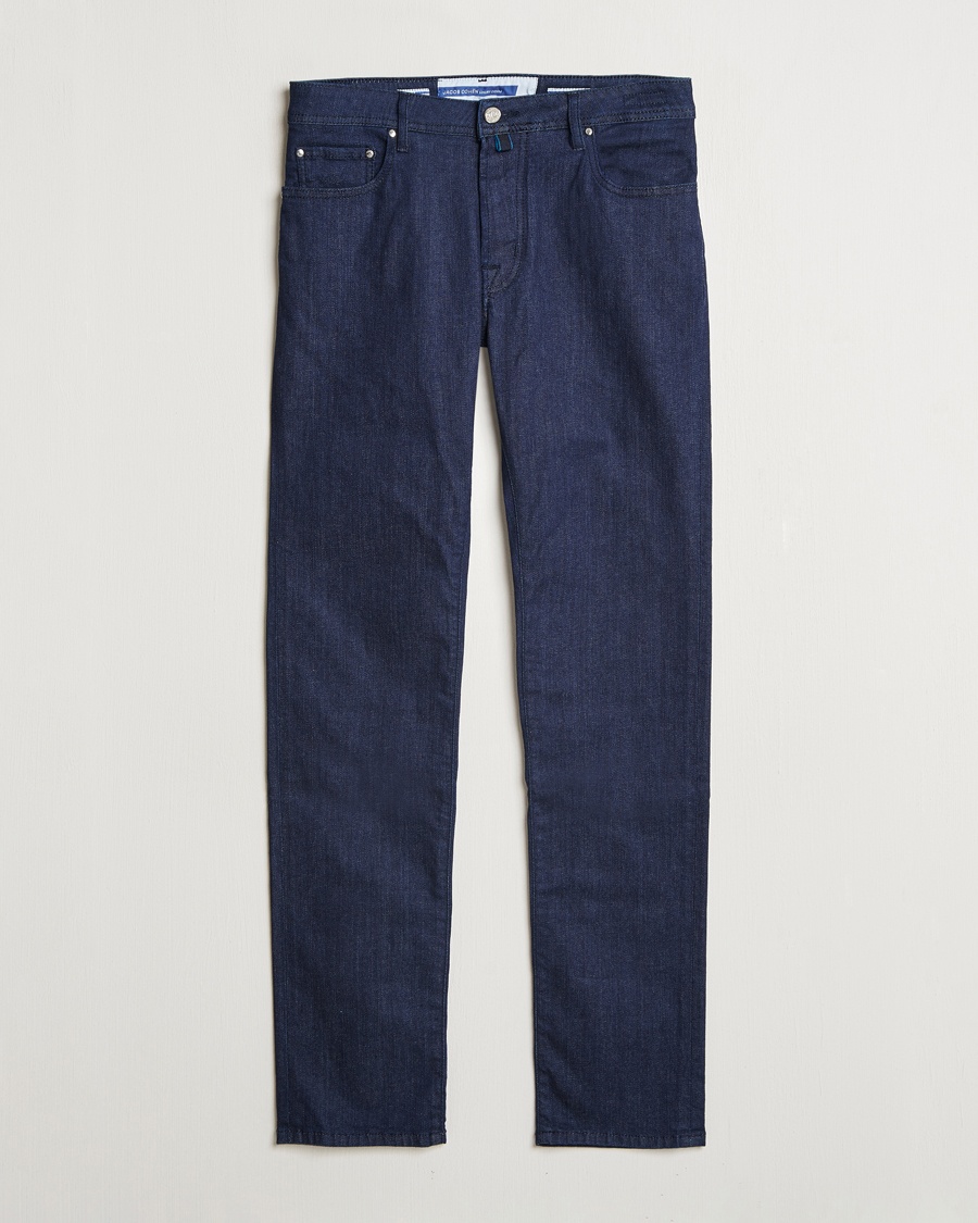 Jacob Cohën Bard 688 Slim Fit Stretch Jeans Dark Tonal Wash – Blau