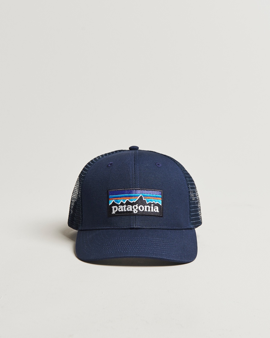 Patagonia PatagoniaP-6 Logo Trucker HatNew Navy – Blau