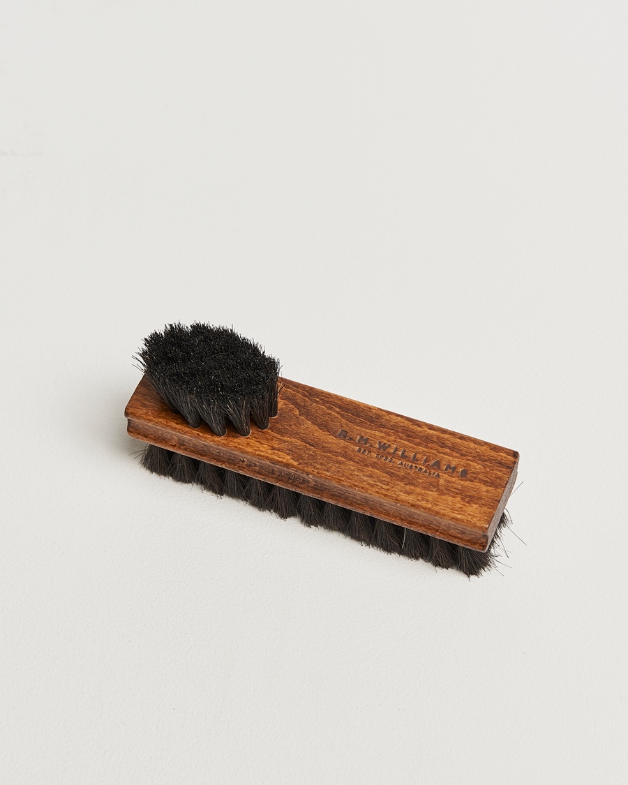 R.M.Williams Double Sided Brush Black – Schwarz