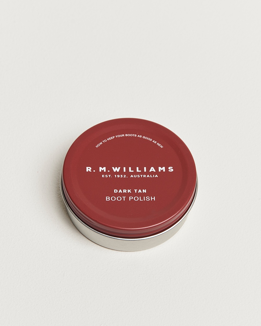 R.M.Williams Stockman's Boot Polish 70ml Dark Tan – Braun