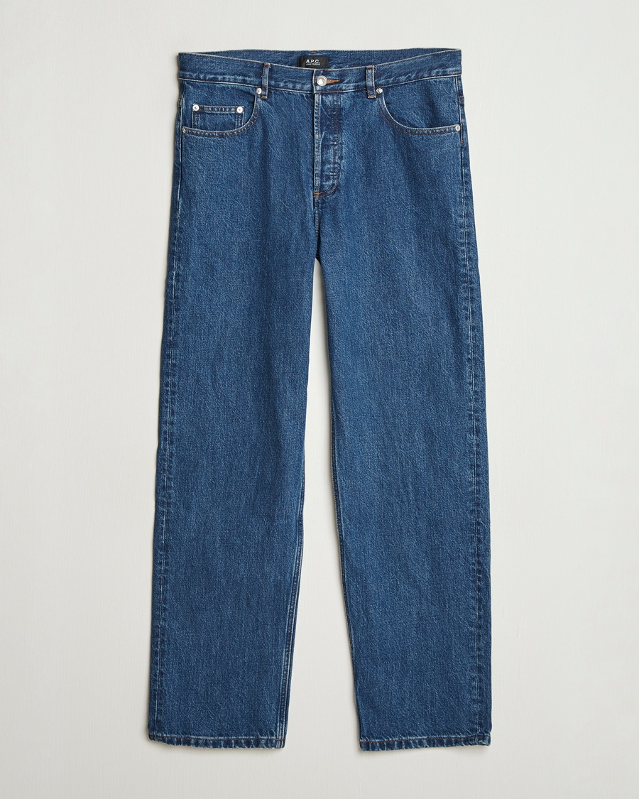 A.P.C. Fairfax Jeans Washed Indigo – Blau