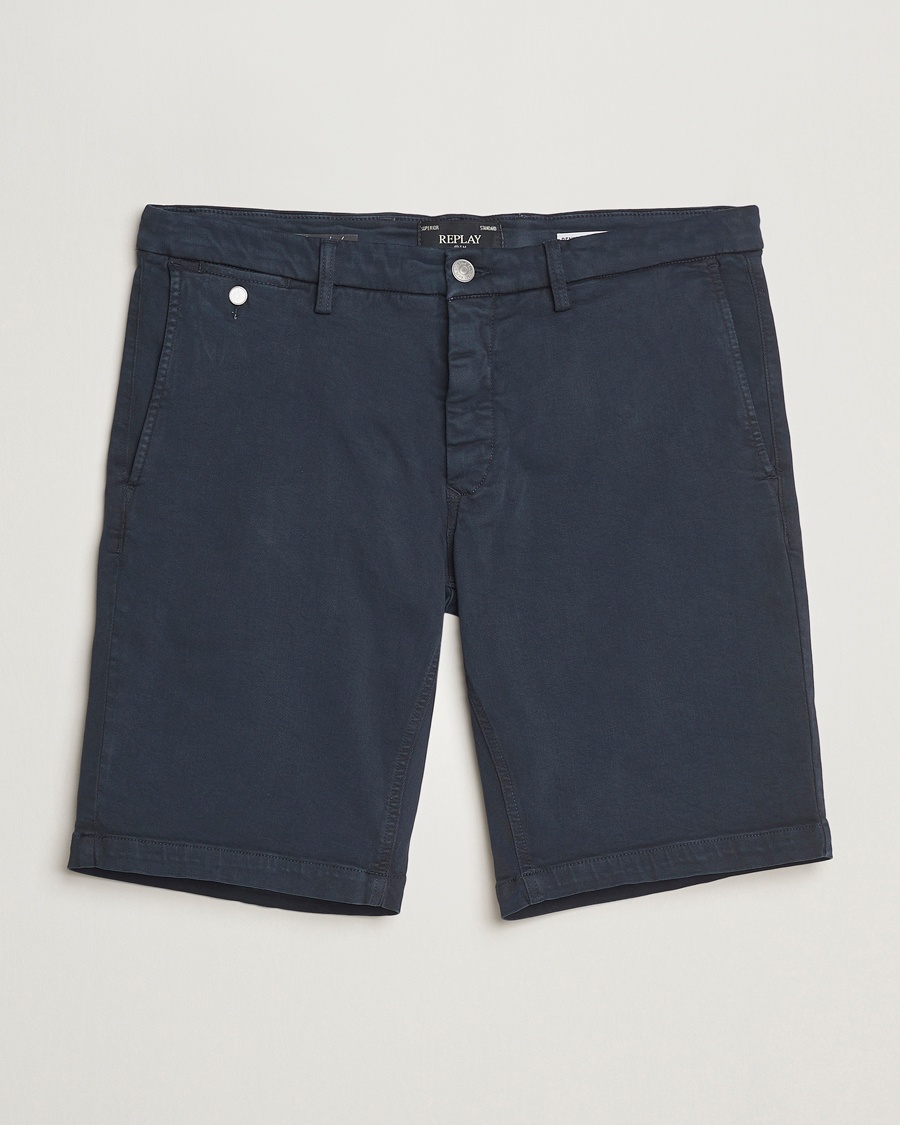 Replay Benni Hyperflex Shorts Navy – Blau