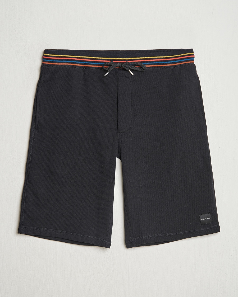 Paul Smith Artist Rib Sweatshorts Black – Schwarz