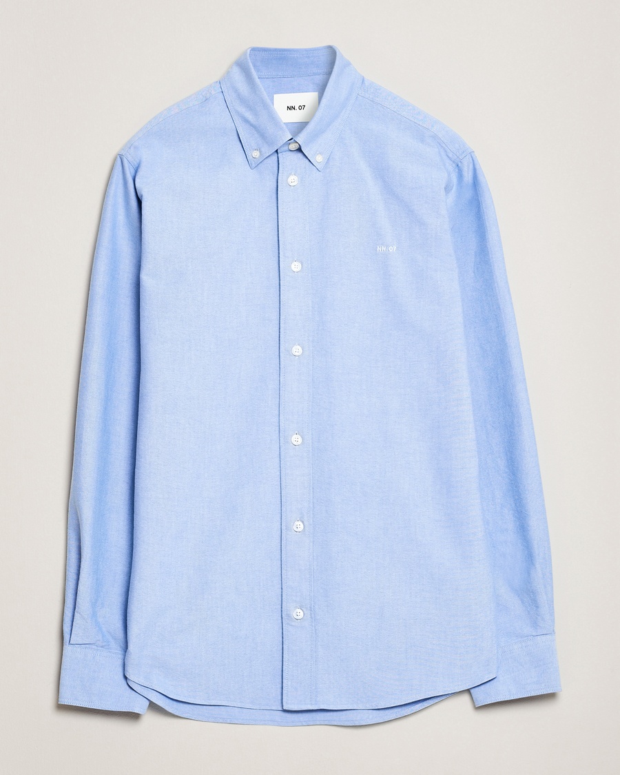 NN07 Colby Oxford Shirt Light Blue – Blau
